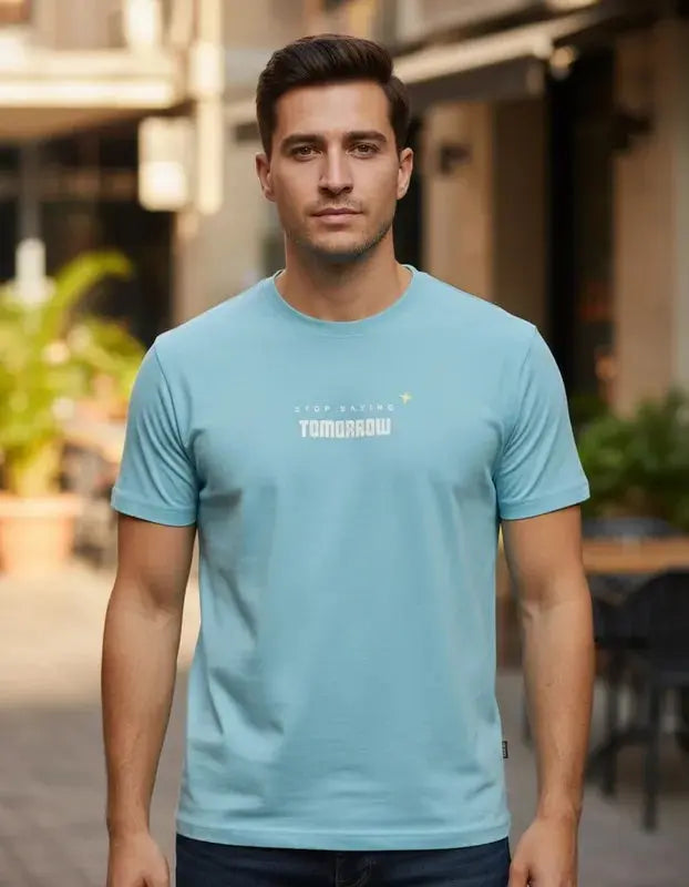 Playera Oversize Stop Saying Tomorrow | Diseño Urbano Dubrovnik