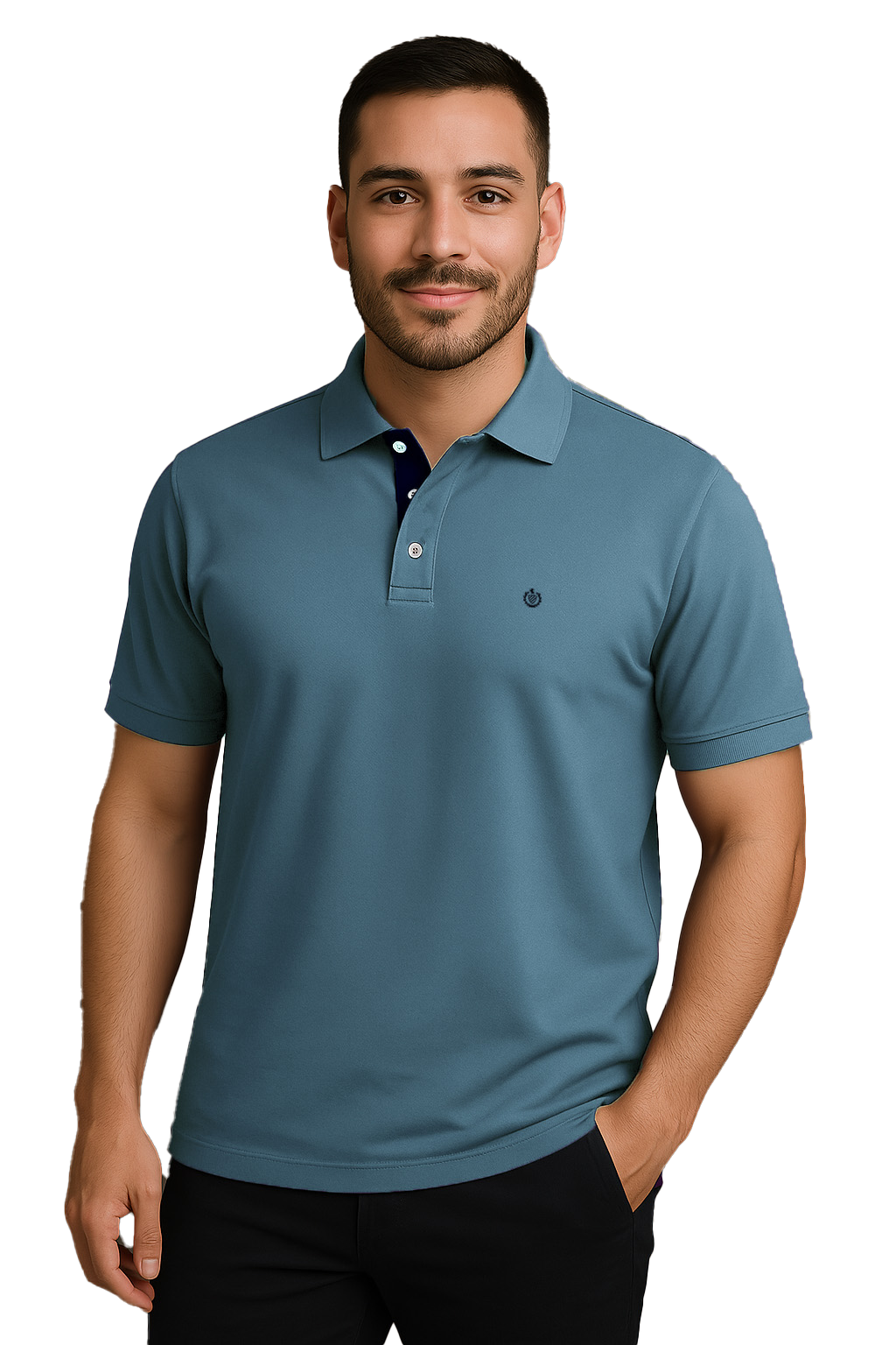 Polo Básico Hombre – 50% Algodón, 50% Poliéster Dubrovnik