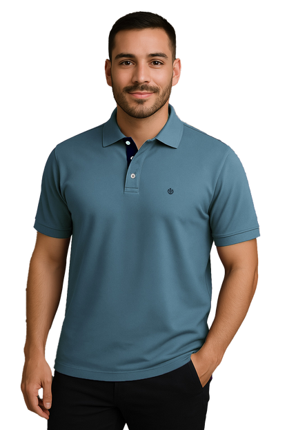 Polo Básico Hombre – 50% Algodón, 50% Poliéster Dubrovnik