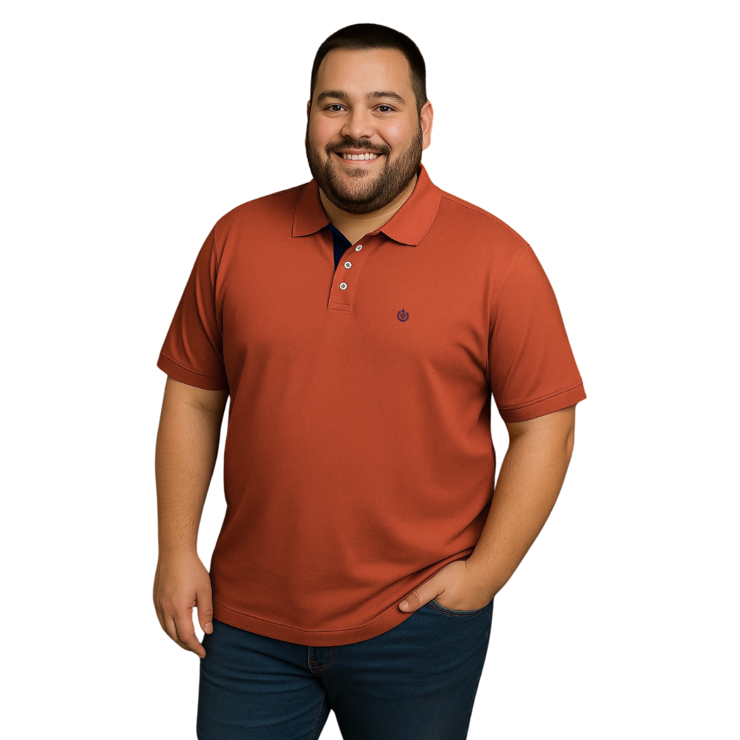Polo Básico Hombre Tallas Extras – 50% Algodón, 50% Poliéster Dubrovnik