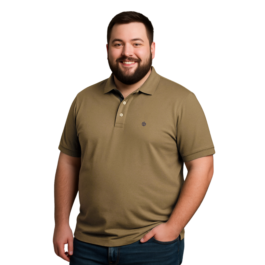 Polo Básico Hombre Tallas Extras – 50% Algodón, 50% Poliéster Dubrovnik