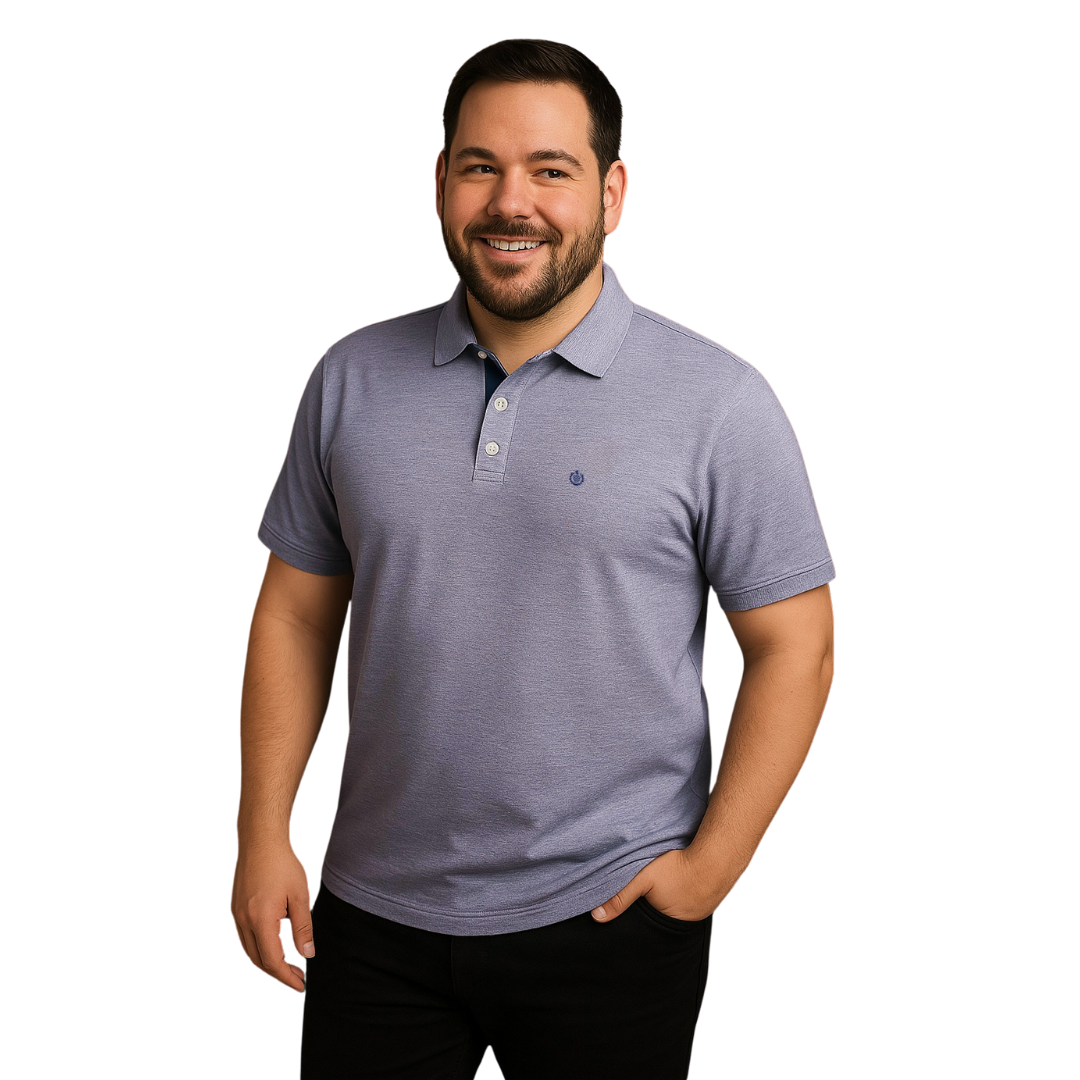 Polo Básico Hombre Tallas Extras – 50% Algodón, 50% Poliéster Dubrovnik