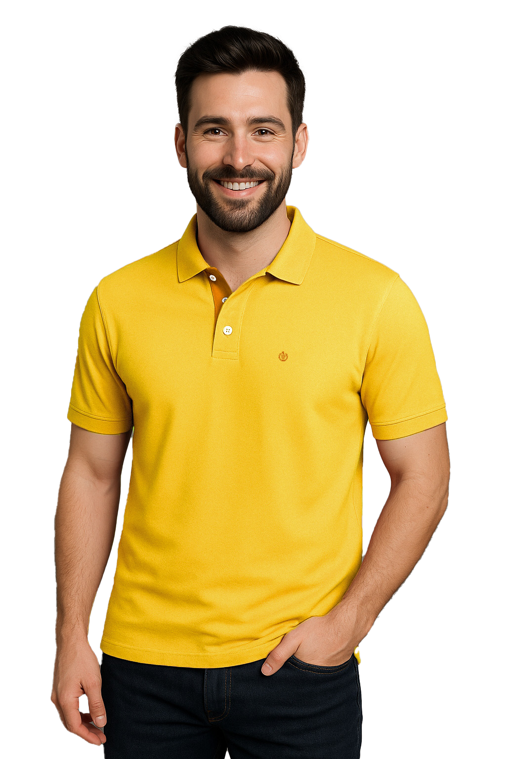 Polo Básico Hombre – 50% Algodón, 50% Poliéster Dubrovnik