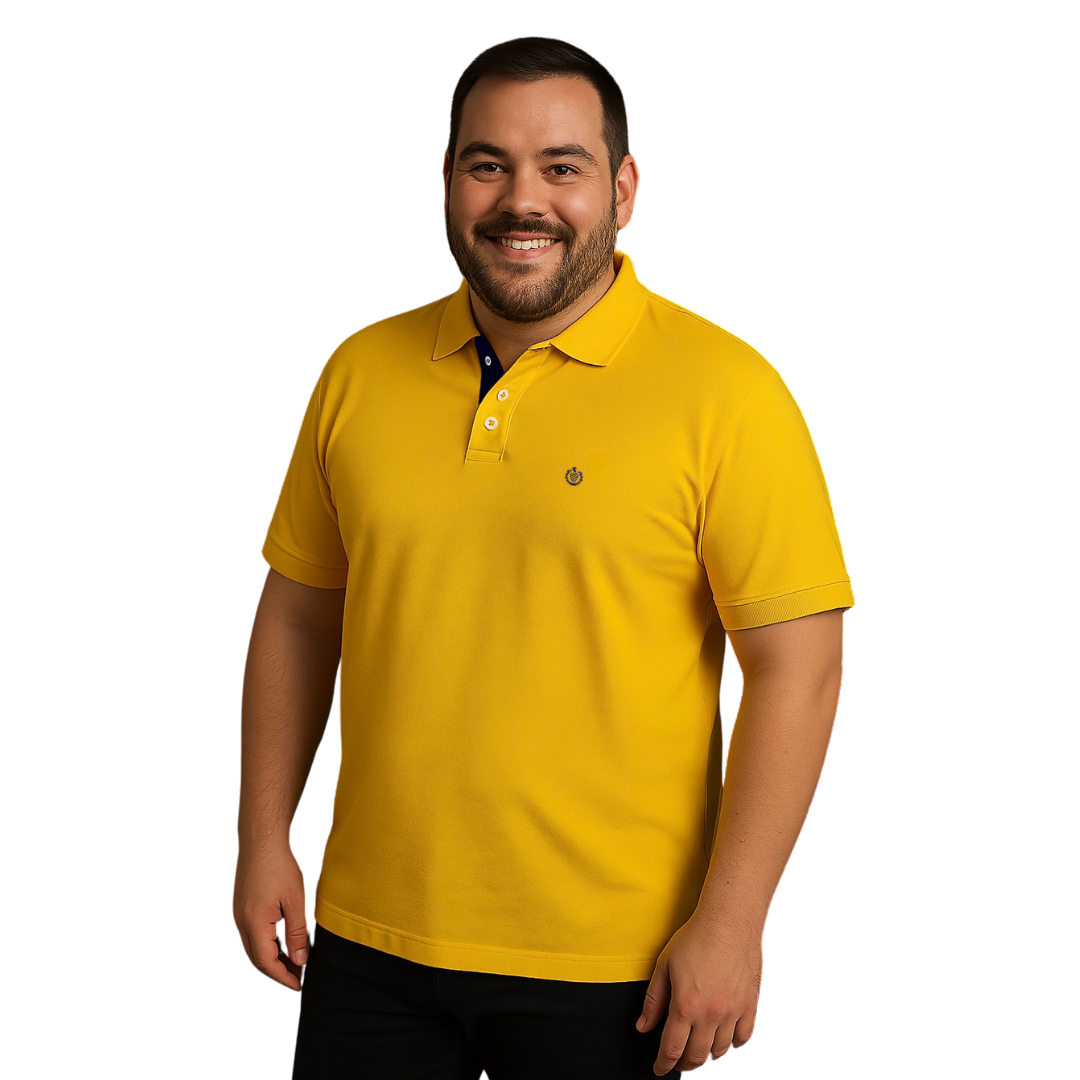 Polo Básico Hombre Tallas Extras – 50% Algodón, 50% Poliéster Dubrovnik