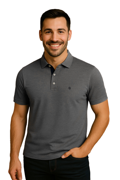 Polo Básico Hombre – 50% Algodón, 50% Poliéster Dubrovnik