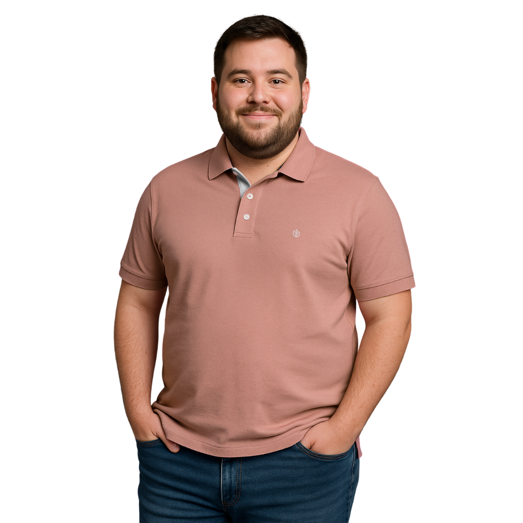 Polo Básico Hombre Tallas Extras – 50% Algodón, 50% Poliéster Dubrovnik