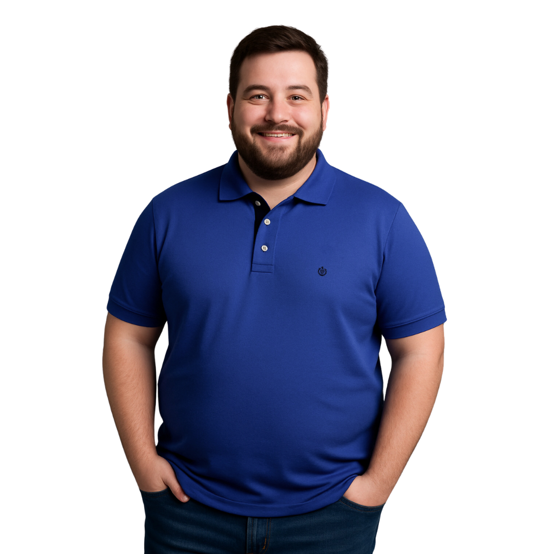 Polo Básico Hombre Tallas Extras – 50% Algodón, 50% Poliéster Dubrovnik
