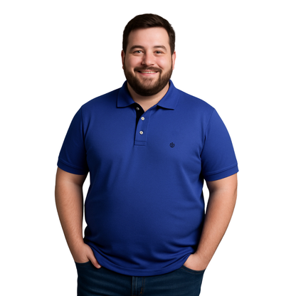 Polo Básico Hombre Tallas Extras – 50% Algodón, 50% Poliéster Dubrovnik