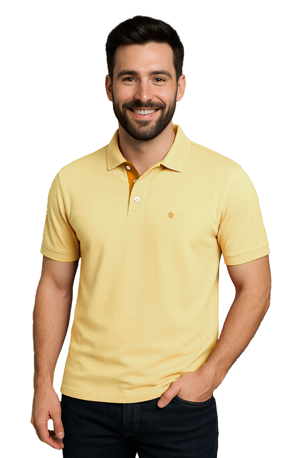 Polo Básico Hombre – 50% Algodón, 50% Poliéster Dubrovnik