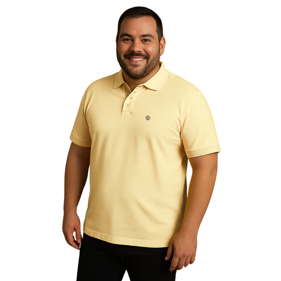 Polo Básico Hombre Tallas Extras – 50% Algodón, 50% Poliéster Dubrovnik