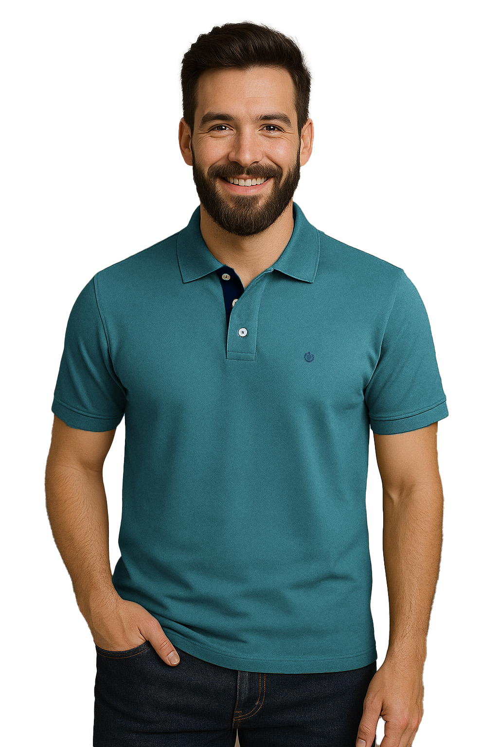 Polo Básico Hombre – 50% Algodón, 50% Poliéster Dubrovnik
