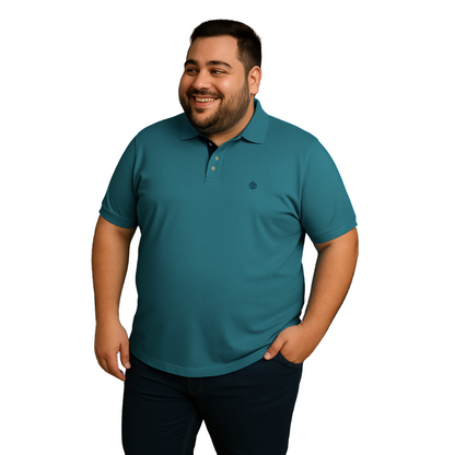 Polo Básico Hombre Tallas Extras – 50% Algodón, 50% Poliéster Dubrovnik
