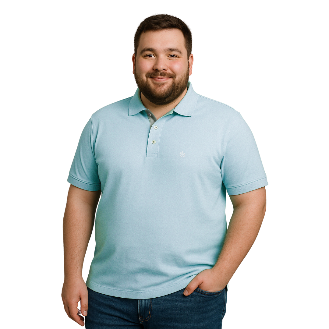 Polo Básico Hombre Tallas Extras – 50% Algodón, 50% Poliéster Dubrovnik